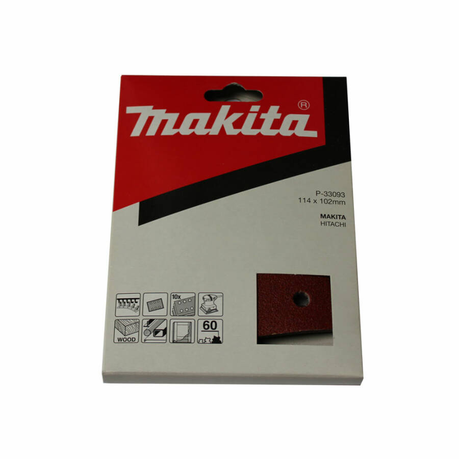 Makita Schleifpapier 114 x 102 mm K60 Inhalt 10 Stück