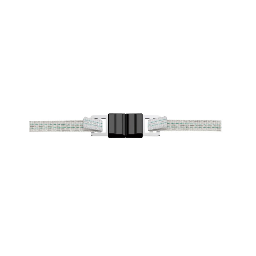 Edelstahl,5 Stück AKO Bandverbinder Litzclip ® für 12,5 mm Bänder 442000/051 
